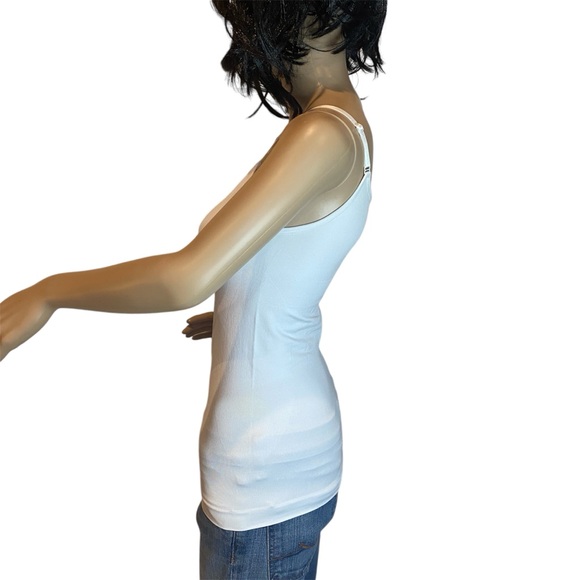 Shapermint Empetua Scoop Neck Cami Camisole Tank Top White Size Large NWOT - Picture 3 of 6